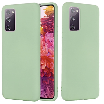 Capa de Silicone Líquido para Samsung Galaxy S20 FE 5G - Verde