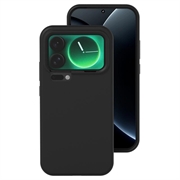 Capa de silicone líquida para Xiaomi 17 Pro Max - Preto