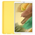 Capa de Silicone Líquido para Samsung Galaxy Tab A7 Lite - Amarelo