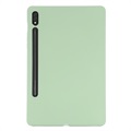 Capa de Silicone Líquido para Samsung Galaxy Tab S8/S7 - Verde