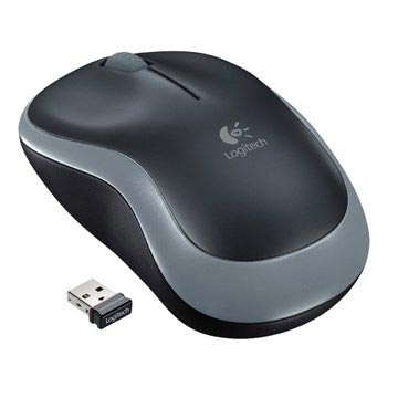 Rato Sem Fios Logitech M185 - Cinza
