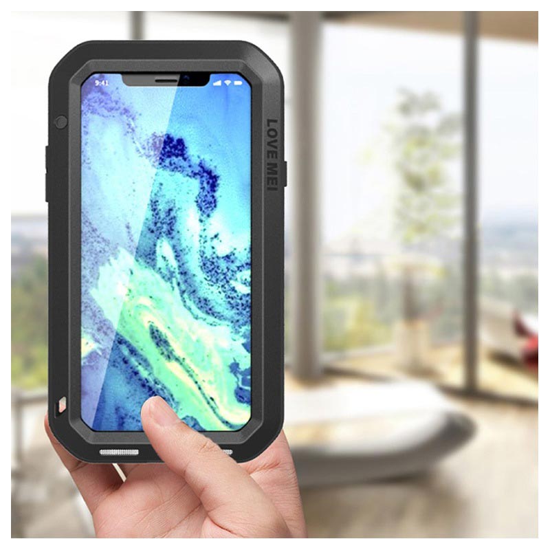 Capa Resistente Love Mei Powerful para iPhone X / iPhone XS