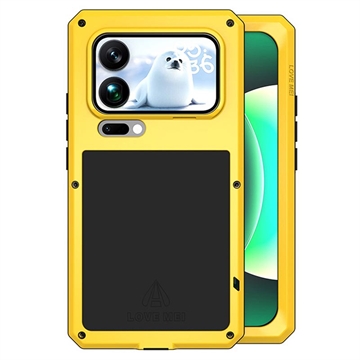 Capa híbrida para Xiaomi 17 Pro Max Love Mei Powerful