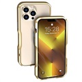 Protecção Lateral em Metal Luphie Safe Lock para iPhone 13 Pro Max - Dourado