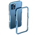  Proteção Lateral de Metal Luphie para iPhone 12 Mini - Azul