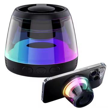 M2 Mini Coluna magnética Bluetooth com luz RGB