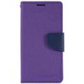 Capa Tipo Carteira Mercury Goospery Fancy Diary para Samsung Galaxy S23 5G - Púrpura