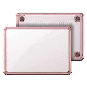 MacBook Air 13" 2022/2024 Capa híbrida brilhante Dux Ducis LCGM - Rosa