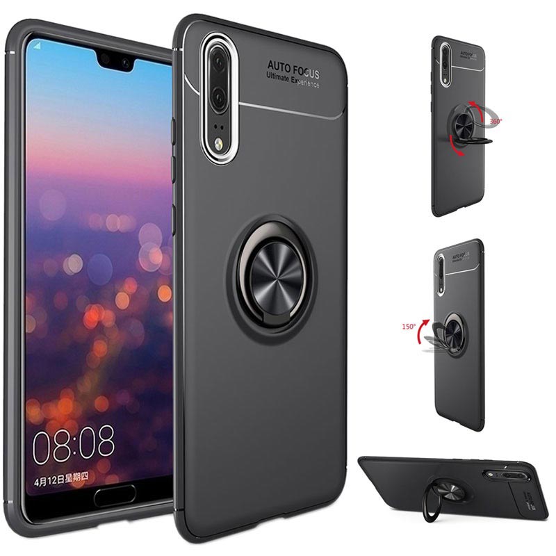 Capa Magnética com Suporte Anel para Huawei P20 Pro