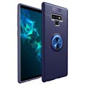 Capa Magnética com Suporte Anel para Samsung Galaxy Note9 - Azul
