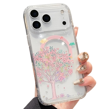 Capa magnética para iPhone 17 Pro com strass incorporados - Pegas