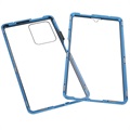 Capa Magnética de Vidro Temperado para Xiaomi 11T/11T Pro - Azul