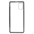 Capa Magnética de Vidro Temperado para Samsung Galaxy A51 - Prateado