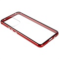 Bolsa Magnética de Vidro Temperado para Samsung Galaxy A53 5G - Vermelho