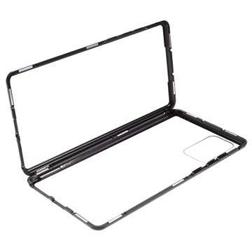 Bolsa Magnética de Vidro Temperado para Samsung Galaxy Note20 - Preto