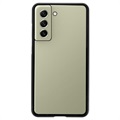 Capa Magnética de Vidro Temperado para Samsung Galaxy S21 FE 5G – Preto