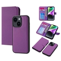 Capa Magnética Carteira Destacável para iPhone 14 Plus - Púrpura