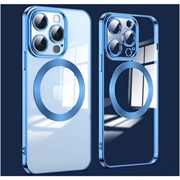 Capa Híbrida Magnética para iPhone 14 Pro Max - Azul Marinho