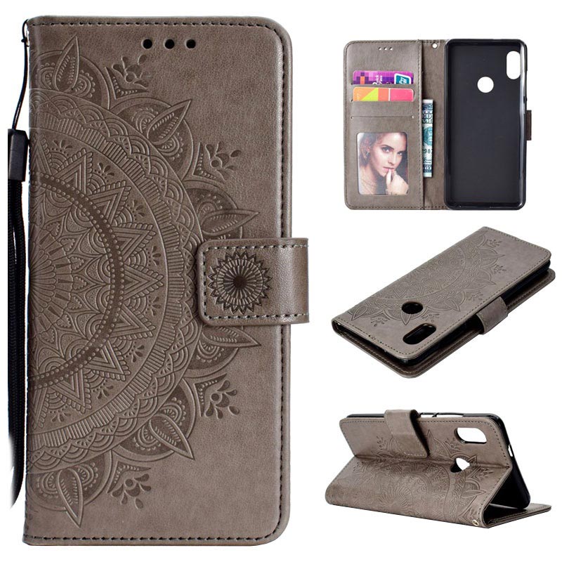 Capa Tipo Carteira Mandala Series para Xiaomi Redmi Note 5 Pro