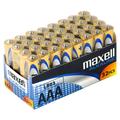 Pilhas Maxell LR03/AAA - 32 unid. (8x4)