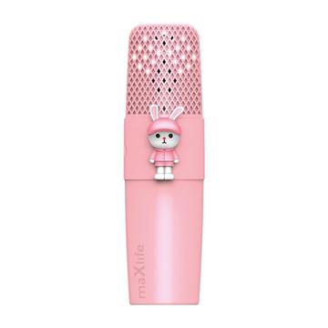 Maxlife Animal MXBM-500 Microfone Bluetooth com altifalante - Rosa