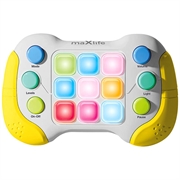 Maxlife MXPS-300 Jogo de empurrar eletrónico - Amarelo / Branco