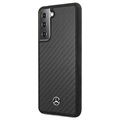 Capa Mercedes-Benz Dynamic Carbon Fiber para Samsung Galaxy S21 5G - Preto