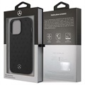 Capa de Pele Mercedes-Benz Transparent Line para iPhone 13 Pro