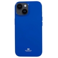 Capa de TPU Mercury Goospery Glitter para iPhone 15 Plus - Azul