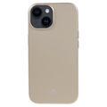 Capa de TPU Mercury Goospery Glitter para iPhone 15 Plus - Dourado