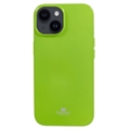Capa de TPU Mercury Goospery Glitter para iPhone 15 Plus - Verde