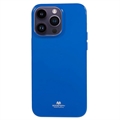 Capa de TPU Mercury Goospery Glitter para iPhone 15 Pro - Azul