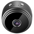 Mini Câmera com Visão Noturna e Deteção de Movimento A9 - Preto
