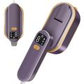 Mini vaporizador de mão para roupa com ecrã LED e 3 níveis de vapor - 1200W