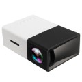Mini Projetor Portátil Full HD LED YG300 - Preto / Branco