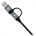 Cabo Universal 4 em 1 Momax OneLink - USB-C, MicroUSB, USB 2.0 - 1,2m