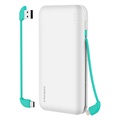 Momax iPower Minimal 5 Power Bank - 10000mAh - Branco