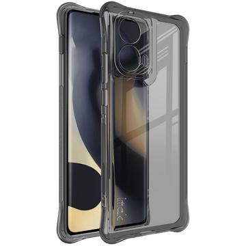 Capa de TPU Imak Drop-Proof para Motorola Edge (2024) - Preto Transparente