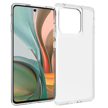 Capa TPU anti-derrapante para Motorola Edge (2025) - Transparente