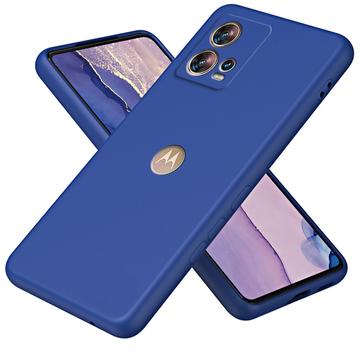 Capa de Silicone Líquido para Motorola Edge 30 Fusion - Azul