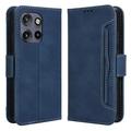 Capa para carteira para Motorola Edge 50 Neo/Moto S50 - Azul