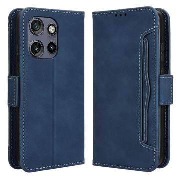 Capa para carteira para Motorola Edge 50 Neo/Moto S50 - Azul