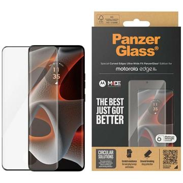 Protetor de Ecrã PanzerGlass Ultra-Wide Fit EasyAligner para Motorola Edge 50 Pro/50 Ultra - Preto
