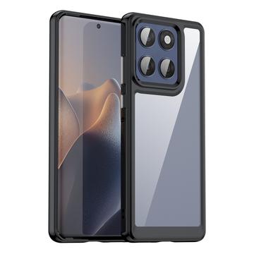 Capa Híbrida Antichoques para Motorola Edge 60/60 Fusion - Preto