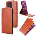 Capa flip vertical com suporte para Motorola Edge 60 Pro