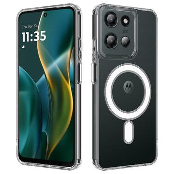 Capa Híbrida para Motorola Edge 60 Stylus - Compatível com MagSafe - Transparente