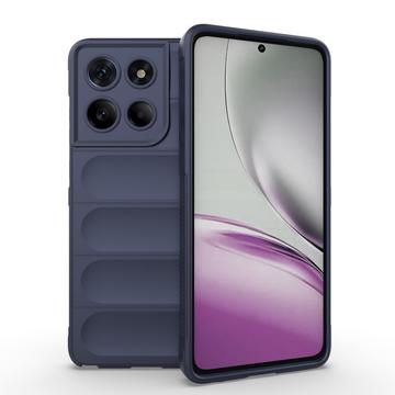 Capa de TPU Rugged para Motorola Edge 60 Stylus - Azul Escuro