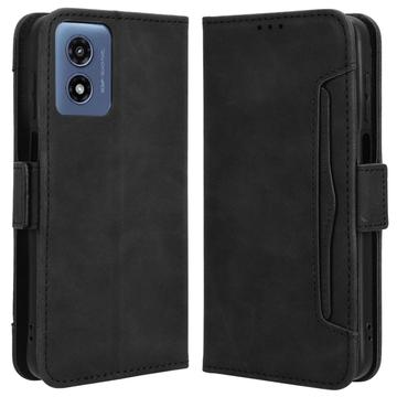 Bolsa tipo Carteira Cardholder para Motorola Moto G Play (2024) - Preto