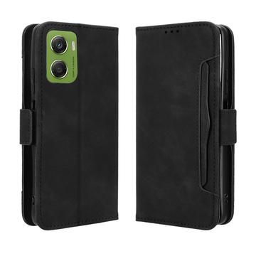 Capa para carteira para Motorola Moto G06/G06 Power - Preto