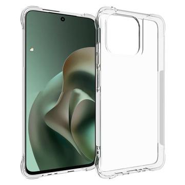 Capa de silicone à prova de choque para Motorola Moto G67 Power - Transparente